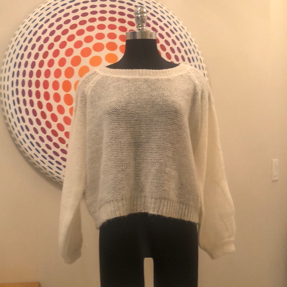 Anthropologie brand Rosie Neira alpaca sweater
